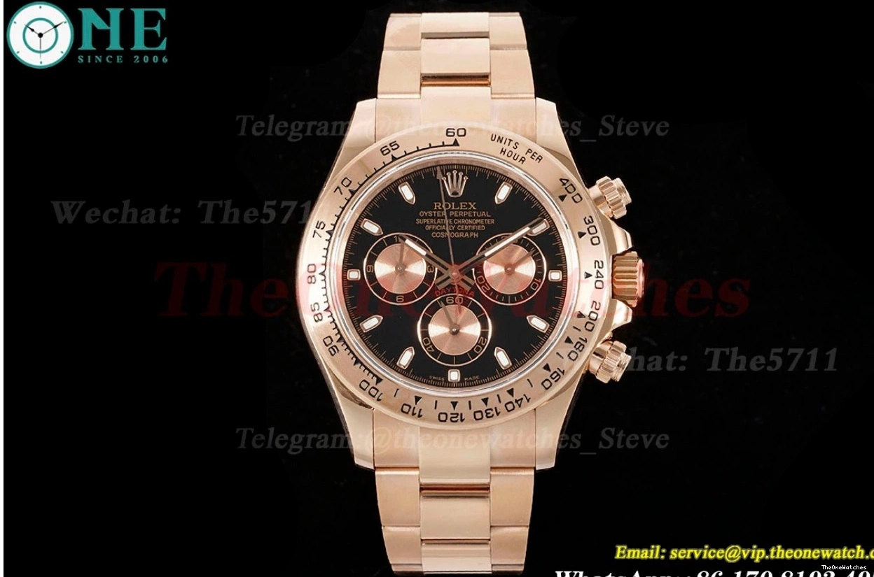 SH4130 Daytona 40mm Weight) Gold QF Black RG RG 116505 V3(Gain 0420